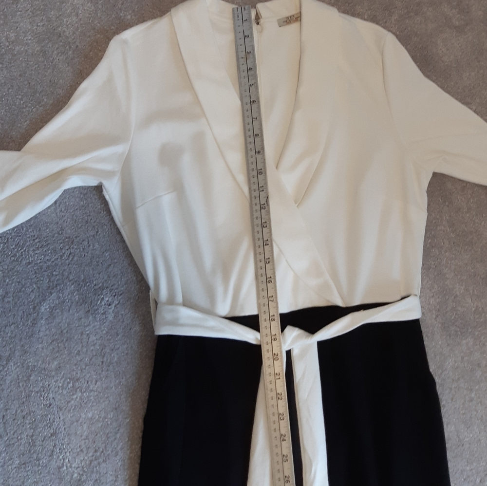 Dex Black and White Jumpsuit - Picture 4 of 11